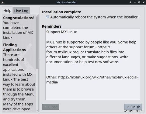 วิธีการติดตั้ง MX Linux บนพีซีของคุณ 