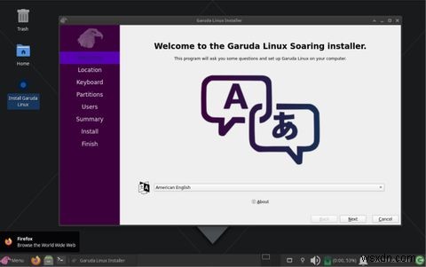 วิธีการติดตั้ง Garuda Linux บนพีซีของคุณ 