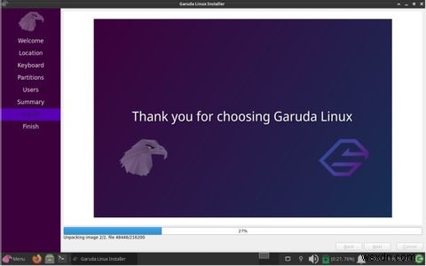 วิธีการติดตั้ง Garuda Linux บนพีซีของคุณ 