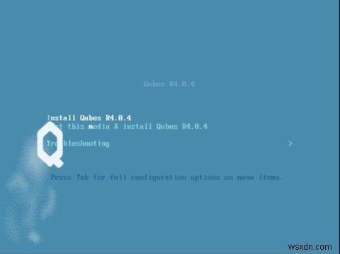 วิธีการติดตั้ง Qubes OS บน VirtualBox 