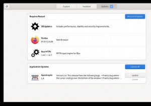 เริ่มต้นใช้งาน Fedora Silverblue:Fedora Linux เวอร์ชัน Flatpak เท่านั้น 