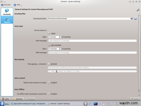 คำแนะนำเกี่ยวกับ KDE:เดสก์ท็อป Linux อื่น ๆ 