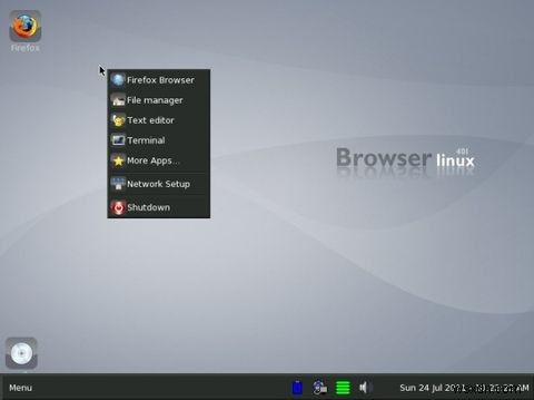 เบราว์เซอร์ Linux - ระบบปฏิบัติการที่เบาและรวดเร็วมากสำหรับคอมพิวเตอร์ x86 รุ่นเก่า [Linux] 