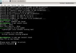วิธีล็อคเทอร์มินัลเซสชันของคุณบน Linux ด้วย vlock 