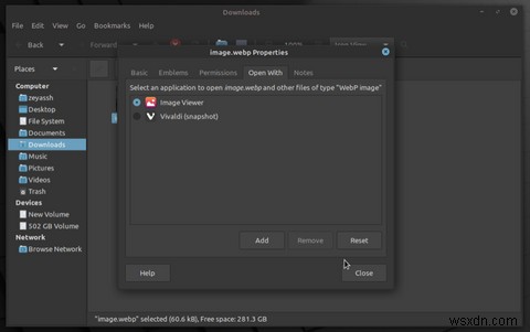 วิธีดูภาพ WebP บน Ubuntu และ Linux Mint 