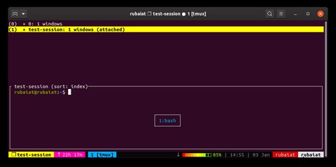 วิธีการติดตั้งและกำหนดค่า Tmux สำหรับ Linux 