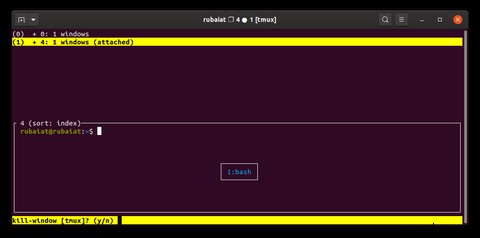 วิธีการติดตั้งและกำหนดค่า Tmux สำหรับ Linux 