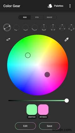 7 เครื่องกำเนิดจานสีฟรีที่ดีที่สุดสำหรับ Android 