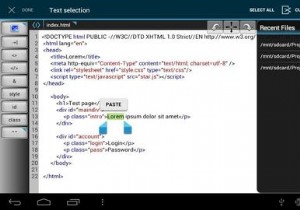 ใช่ คุณสามารถเขียนโค้ดได้ทุกที่ทุกเวลา:7 ตัวแก้ไข HTML ที่ดีที่สุดสำหรับ Android 