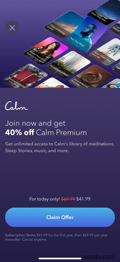 Calm Free vs. Premium:คุณจะได้อะไรจากเงินของคุณ? 