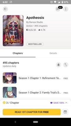 แอพ Manhwa และ Webtoons ที่ดีที่สุด 5 อันดับสำหรับ Android และ iPhone 