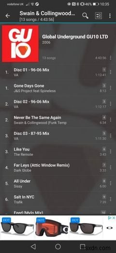 แอพเครื่องเล่นเพลงออฟไลน์ที่ดีที่สุด 15 อันดับสำหรับ Android 