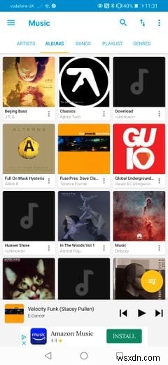 แอพเครื่องเล่นเพลงออฟไลน์ที่ดีที่สุด 15 อันดับสำหรับ Android 