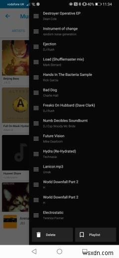 แอพเครื่องเล่นเพลงออฟไลน์ที่ดีที่สุด 15 อันดับสำหรับ Android 