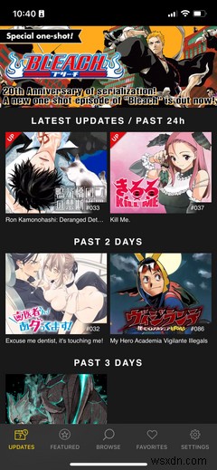 แอพ Manga ที่ดีที่สุด 6 อันดับสำหรับ Android และ iOS 