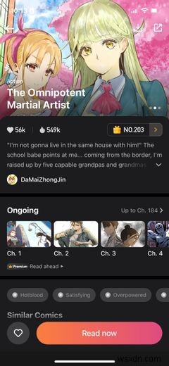 แอพ Manga ที่ดีที่สุด 6 อันดับสำหรับ Android และ iOS 