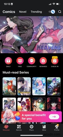 แอพ Manga ที่ดีที่สุด 6 อันดับสำหรับ Android และ iOS 