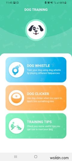 5 Dog Whistle and Clicker Training Apps สำหรับ Android 