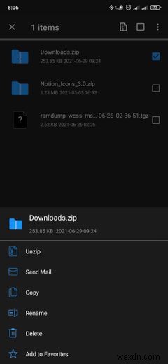 วิธีเปิดไฟล์ ZIP ใน Android 