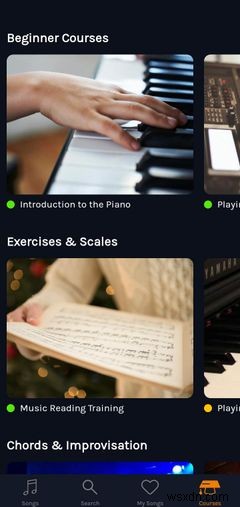 เรียนรู้วิธีเล่นเปียโนด้วยแอป Android 6 แอปนี้