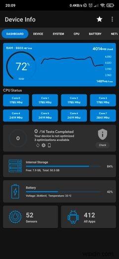 7 แอพ Android ที่ดีที่สุดสำหรับตรวจสอบสเปคโทรศัพท์ของคุณ 