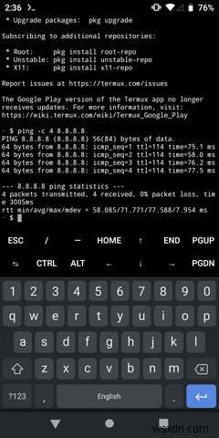 แอพ Terminal Emulator ที่ดีที่สุด 4 อันดับสำหรับ Android 