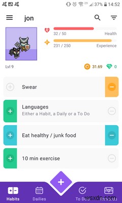 คว้าดาบของคุณและสังหาร To-Do List ของคุณด้วย Habitica 