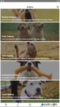 แอพฝึกสุนัขที่ดีที่สุด 5 อันดับสำหรับ Android และ iPhone 