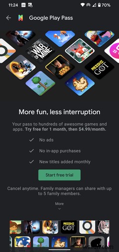 Google Play Pass คืออะไร? 8 แอพและเกม Play Pass ที่ดีที่สุด 
