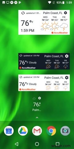 7 วิดเจ็ตสภาพอากาศที่ดีที่สุดสำหรับ Android 