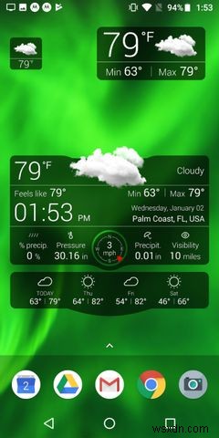 7 วิดเจ็ตสภาพอากาศที่ดีที่สุดสำหรับ Android 