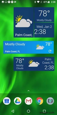 7 วิดเจ็ตสภาพอากาศที่ดีที่สุดสำหรับ Android 