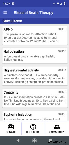 แอพ Binaural Beats ที่ดีที่สุด 8 อันดับสำหรับ Android 