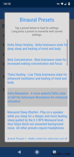 แอพ Binaural Beats ที่ดีที่สุด 8 อันดับสำหรับ Android 