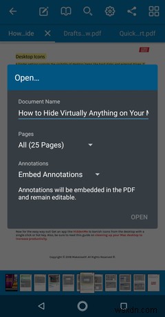 แอปอ่าน แก้ไข และใส่คำอธิบายประกอบ PDF ที่ดีที่สุด 5 อันดับสำหรับ Android 