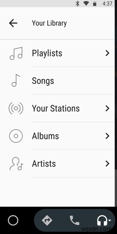 แอพเพลง พอดคาสต์ และวิทยุใดที่ใช้งานได้กับ Android Auto 