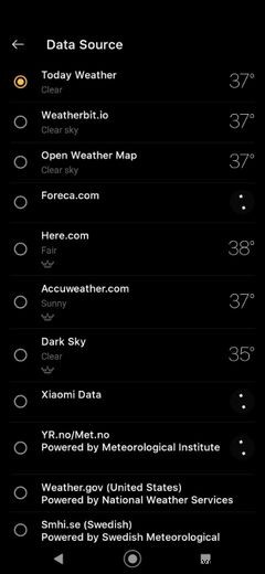 9 แอปพยากรณ์อากาศที่ดีที่สุดสำหรับ Android