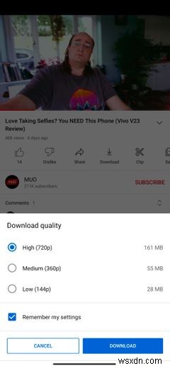 วิธีดูวิดีโอ YouTube แบบออฟไลน์บน Android 