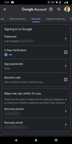 วิธีปิดการยืนยันแบบ 2 ขั้นตอนในบัญชี Google บน Android 