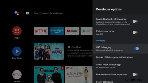 วิธีการตั้งค่าและใช้งาน ADB บน ​​Android TV 