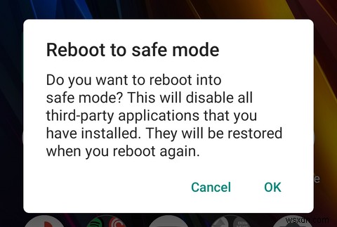 วิธีเปิดเซฟโหมดใน Android 