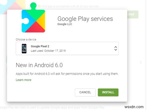 วิธีอัปเดตบริการ Google Play บน Android
