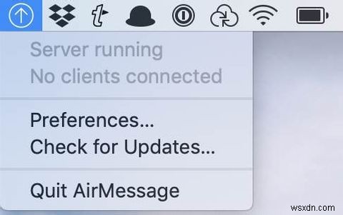 วิธีใช้ iMessage บน Android ด้วย AirMessage และ Mac 