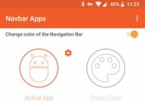 วิธีรับแถบนำทางสีบน Android โดยไม่ต้องรูท 