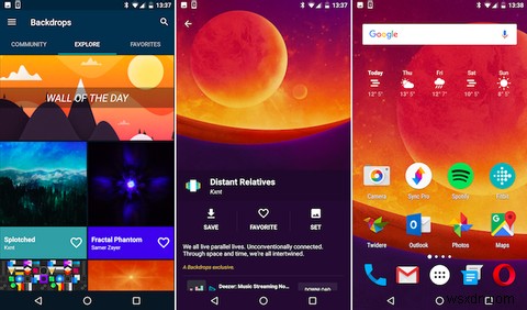 9 แอปดีๆ ที่จะเปลี่ยนวอลเปเปอร์ของสมาร์ทโฟน Android ของคุณ