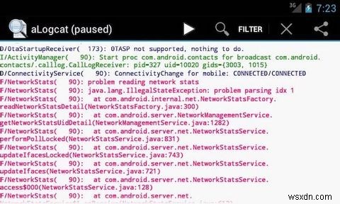 วิธีรับ Logcat สำหรับการรายงานข้อบกพร่องบน Android