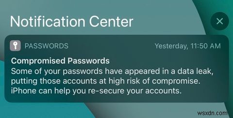 วิธีดูและจัดการรหัสผ่านที่ถูกบุกรุกบน iPhone ของคุณ 