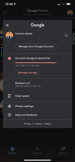 วิธีใช้ Google Photos แทน iCloud บน iPhone 