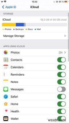 วิธีเพิ่มพื้นที่ว่างบน iCloud 