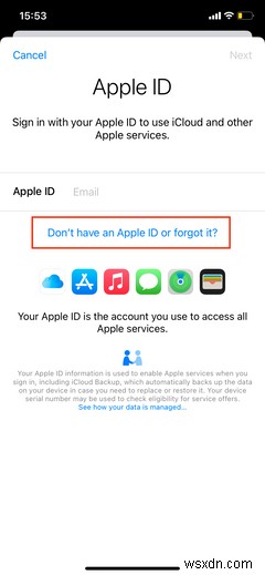 วิธีสร้างบัญชี Apple ID ใหม่บนอุปกรณ์ใดก็ได้ 